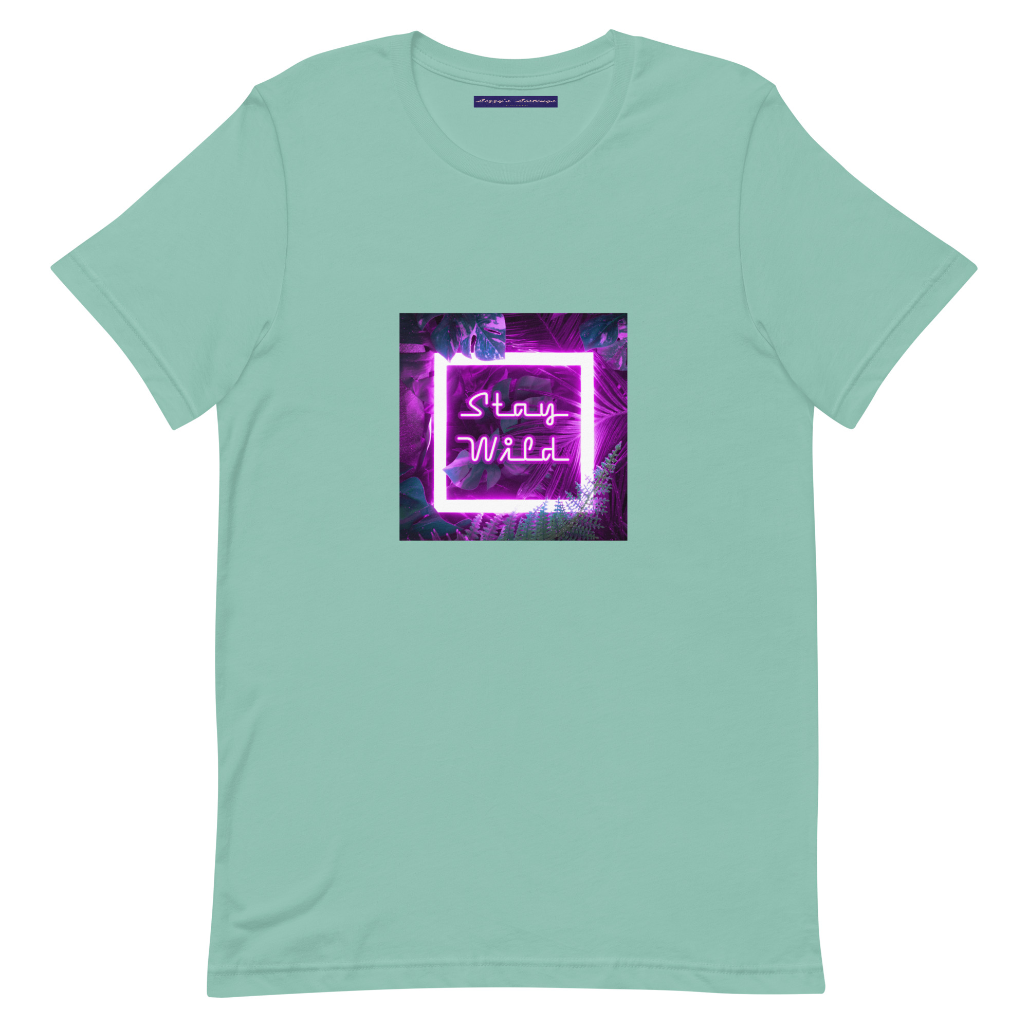 unisex-staple-t-shirt-dusty-blue-front-69fea2ab71ebc.jpg Stay Wild Tee