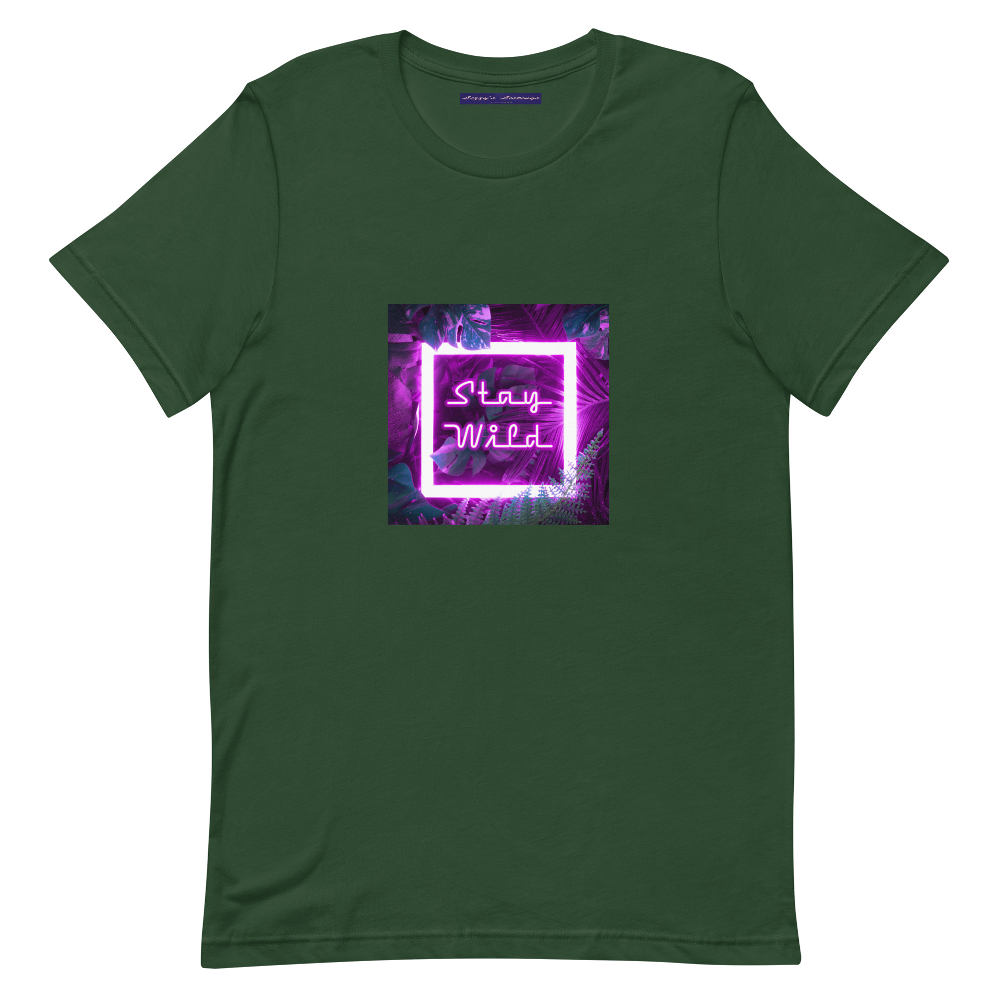 unisex-staple-t-shirt-forest-front-69fea2ab73072.jpg Stay Wild Tee