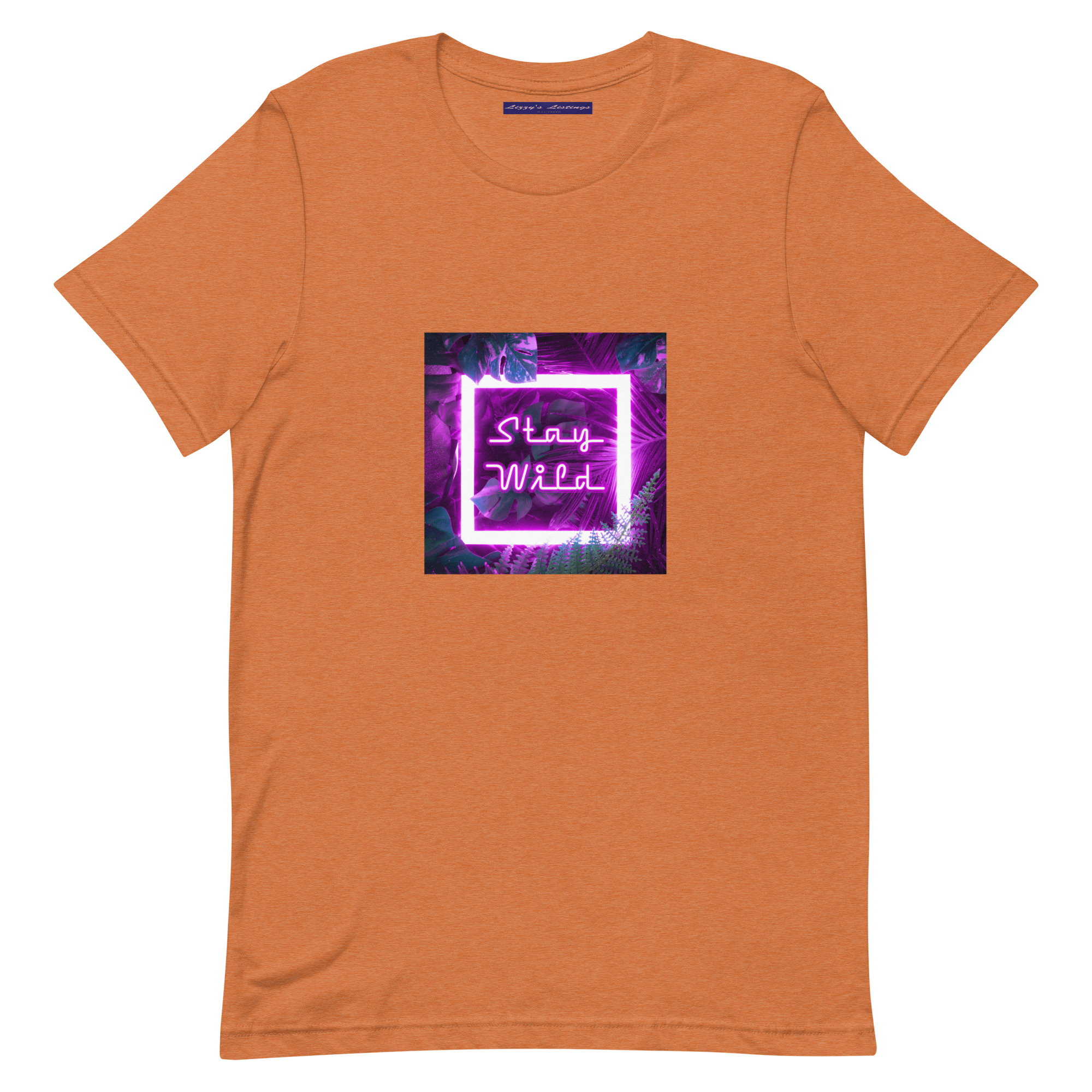 unisex-staple-t-shirt-heather-autumn-front-69fea2abc1280.jpg Stay Wild Tee
