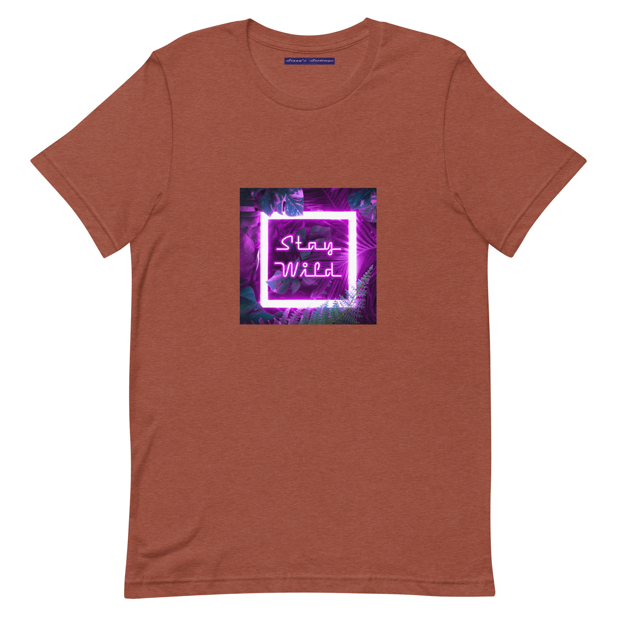 unisex-staple-t-shirt-heather-clay-front-69fea2abbbc15.jpg Stay Wild Tee