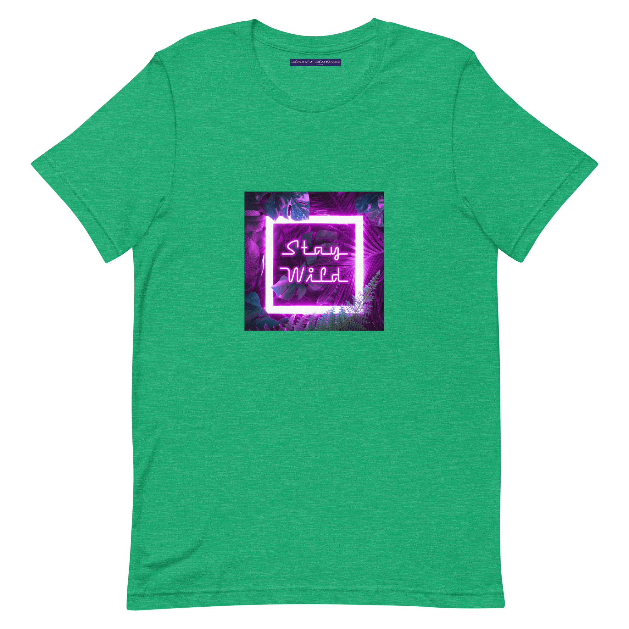 unisex-staple-t-shirt-heather-kelly-front-69fea2ab7c07c.jpg Stay Wild Tee