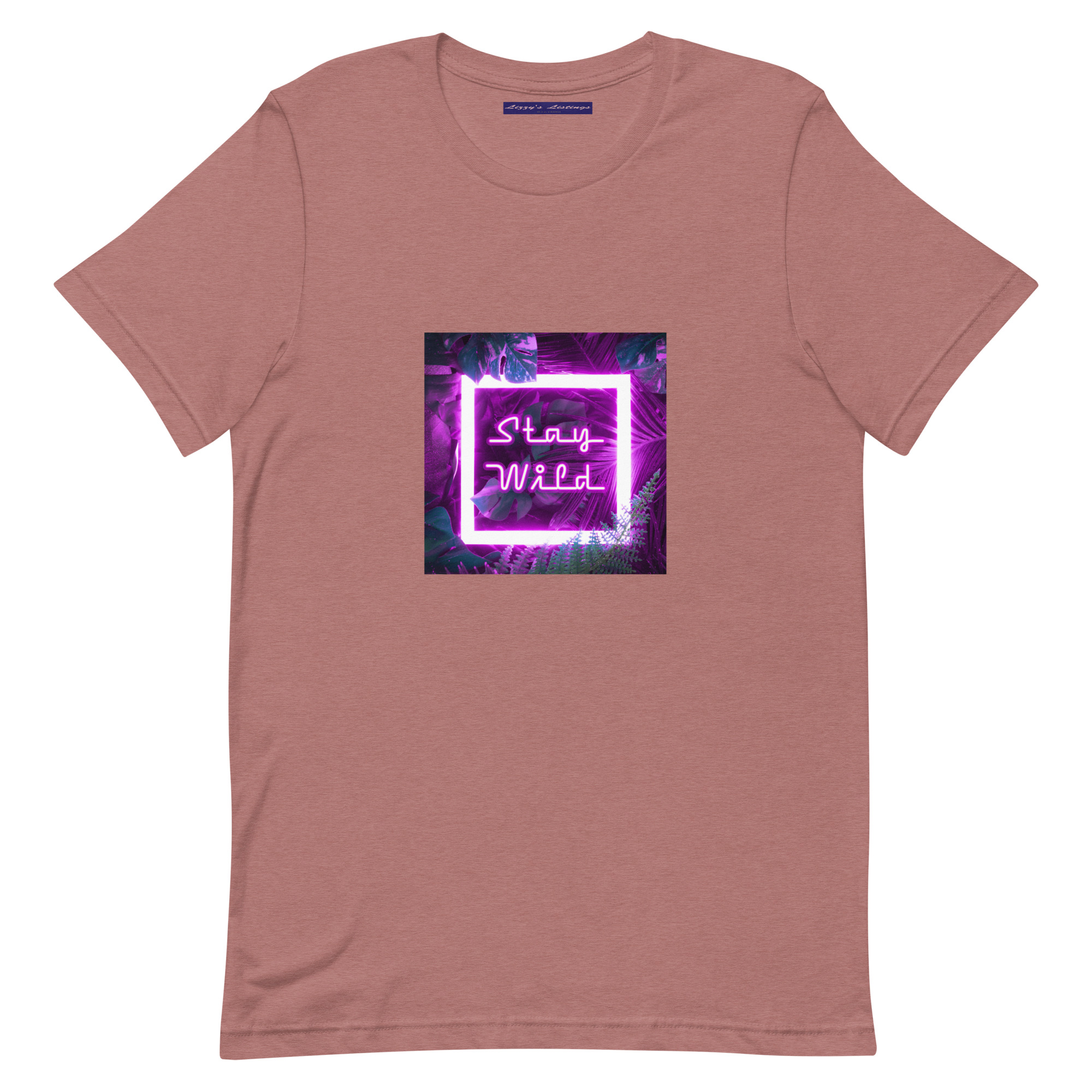 unisex-staple-t-shirt-heather-mauve-front-69fea2ab7d26f.jpg Stay Wild Tee