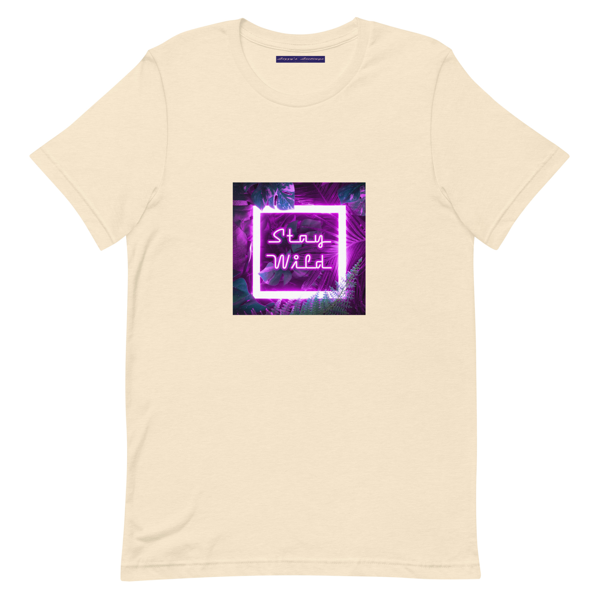 unisex-staple-t-shirt-heather-natural-front-69fea2abc22af.jpg Stay Wild Tee