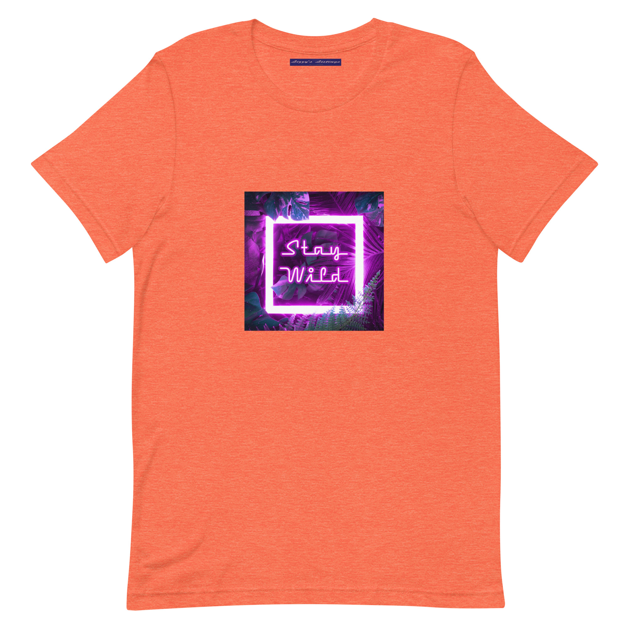 unisex-staple-t-shirt-heather-orange-front-69fea2ab81acf.jpg Stay Wild Tee