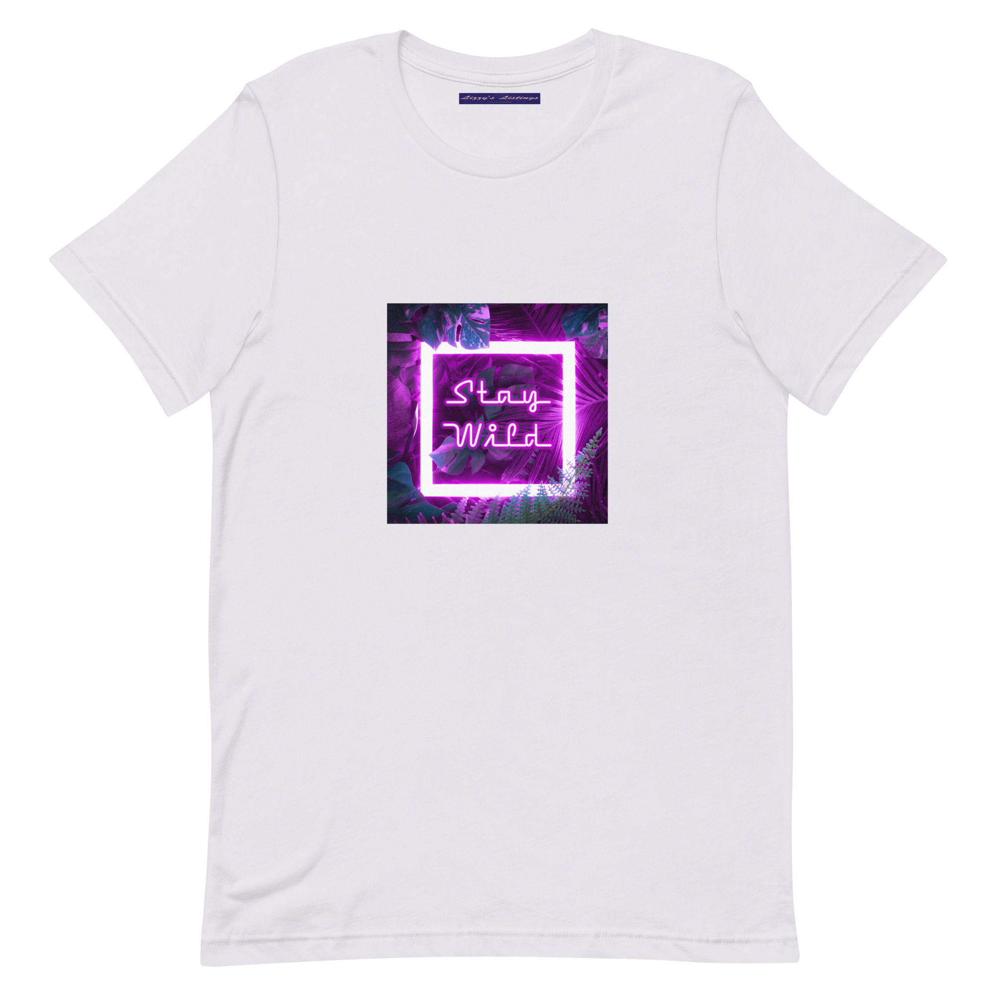 unisex-staple-t-shirt-lavender-dust-front-69fea2ab8fd5d.jpg Stay Wild Tee
