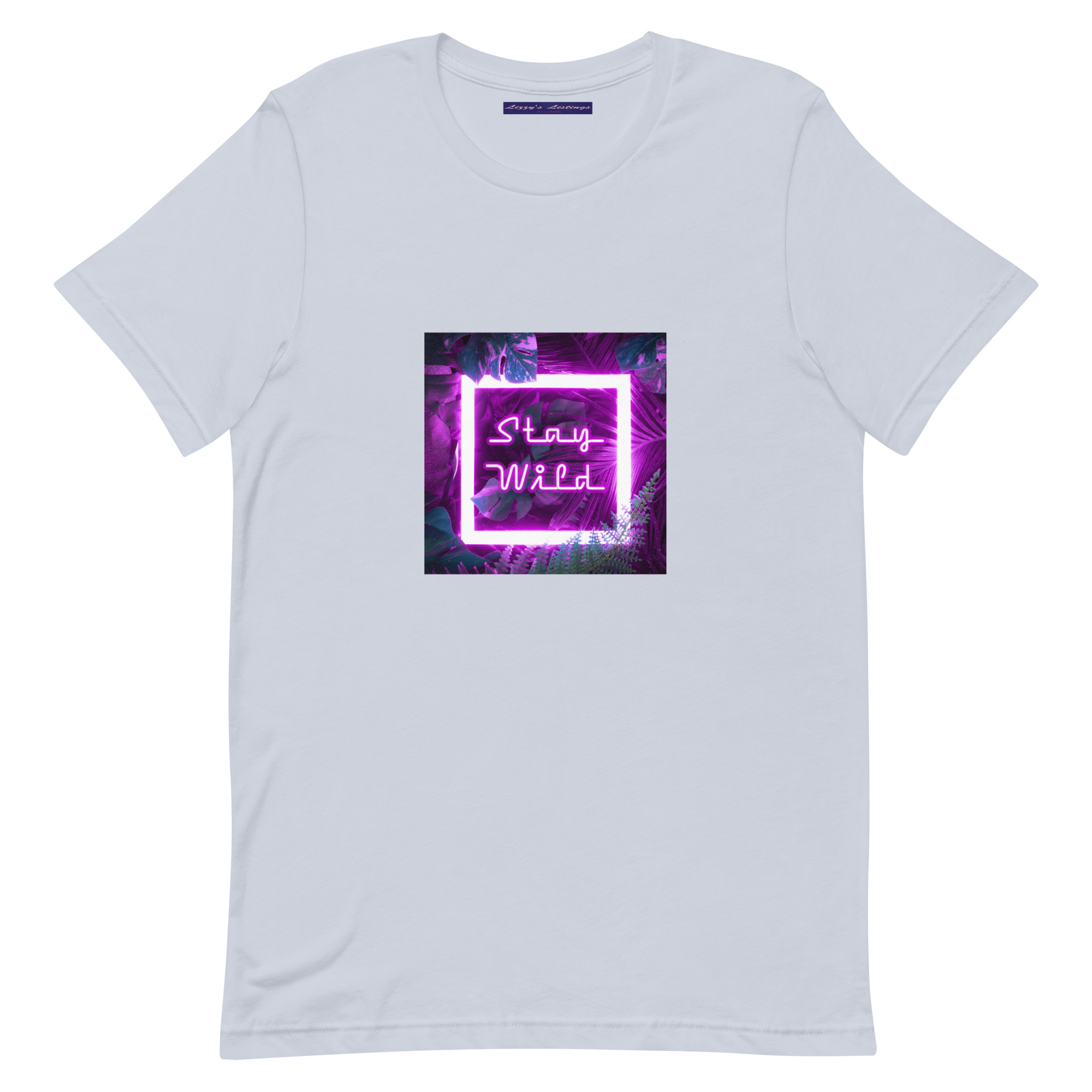 unisex-staple-t-shirt-light-blue-front-69fea2ab91e8f.jpg Stay Wild Tee