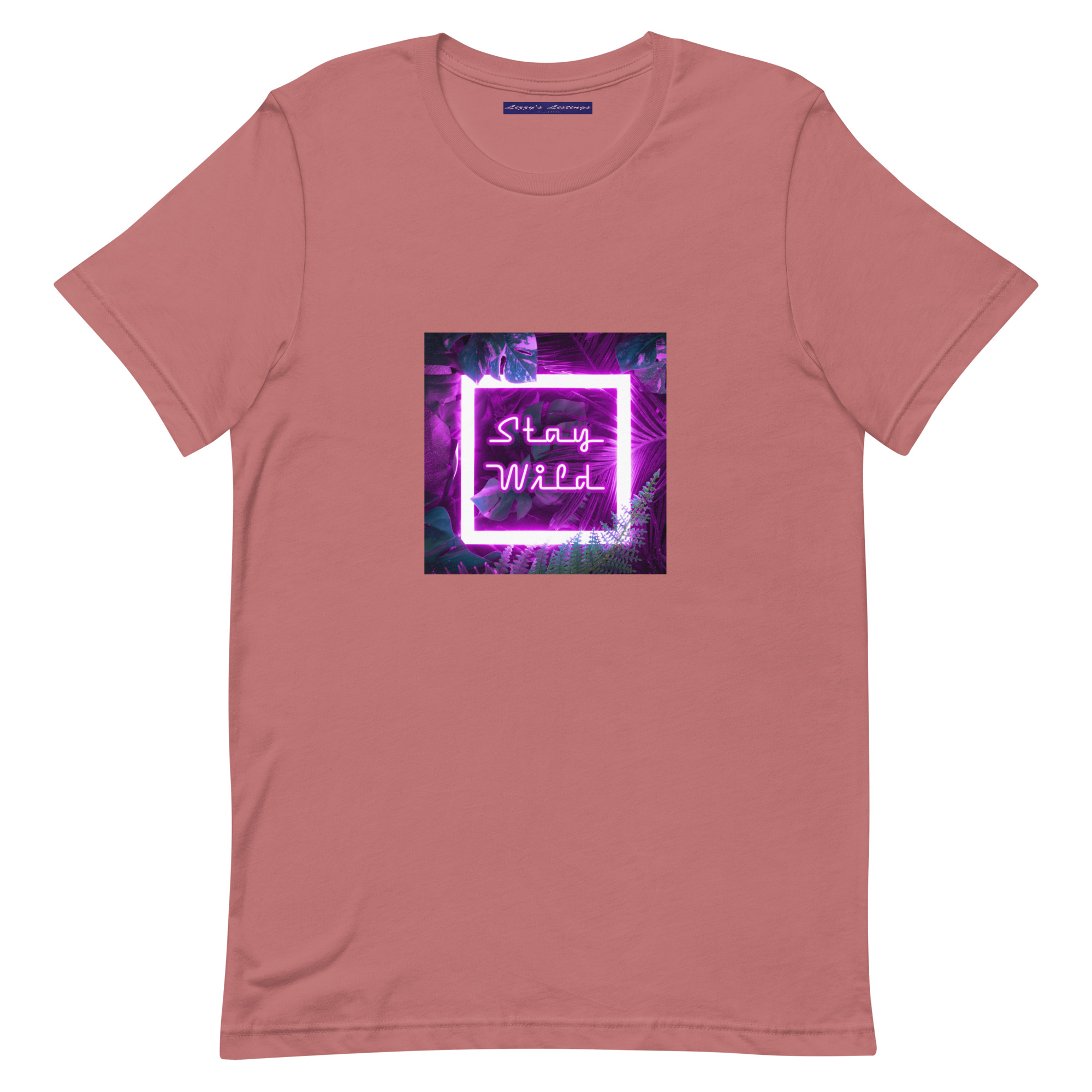 unisex-staple-t-shirt-mauve-front-69fea2ab94f8d.jpg Stay Wild Tee