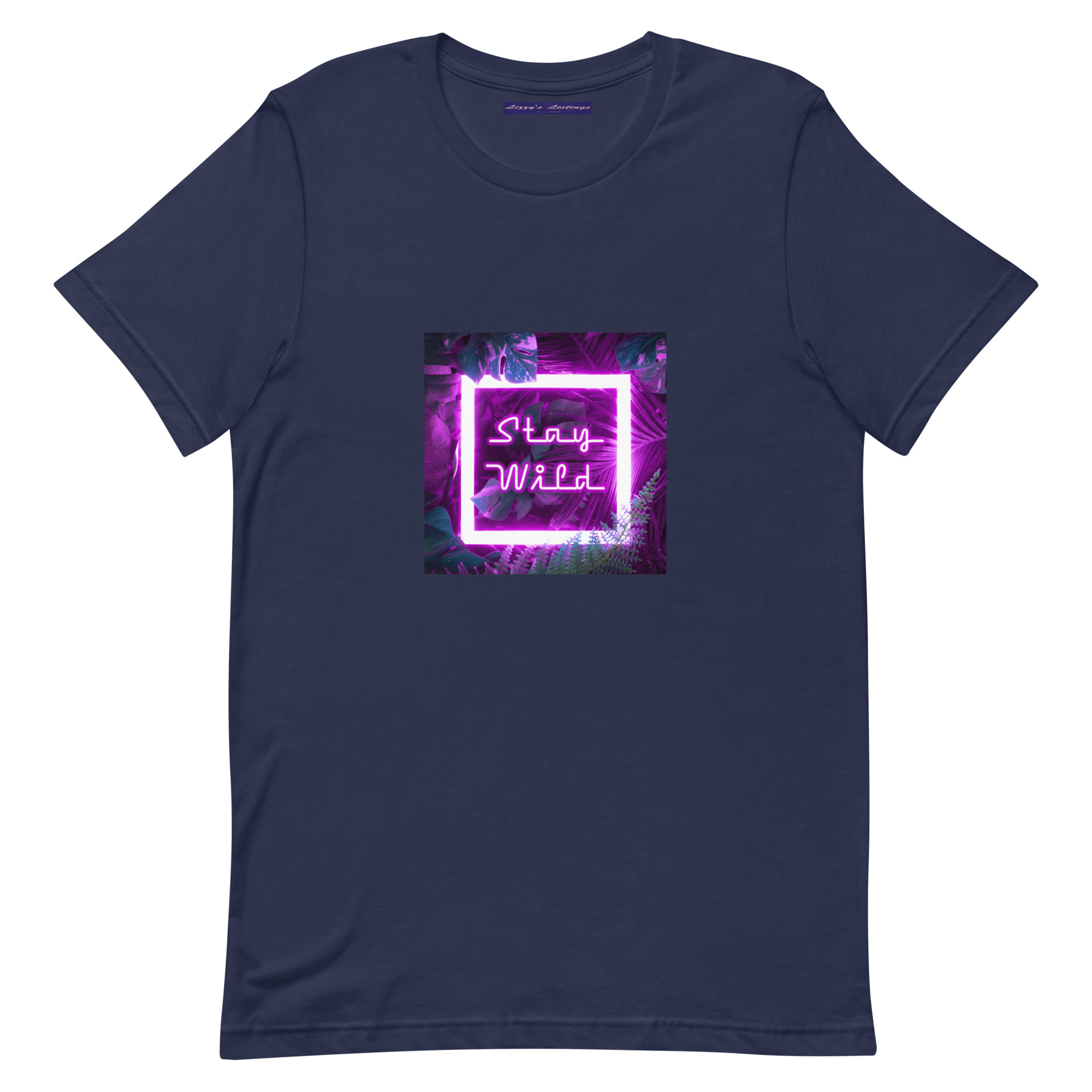 unisex-staple-t-shirt-navy-front-69fea2ab9924a.jpg Stay Wild Tee
