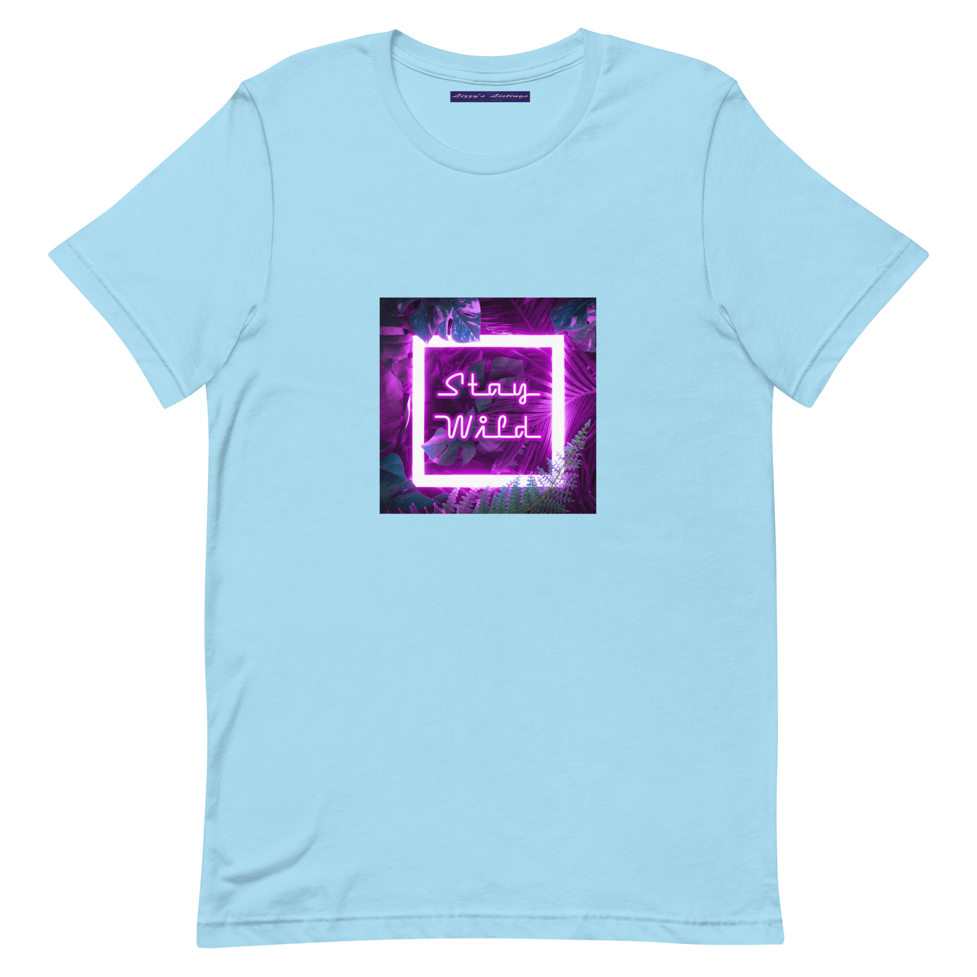 unisex-staple-t-shirt-ocean-blue-front-69fea2ab9a318.jpg Stay Wild Tee