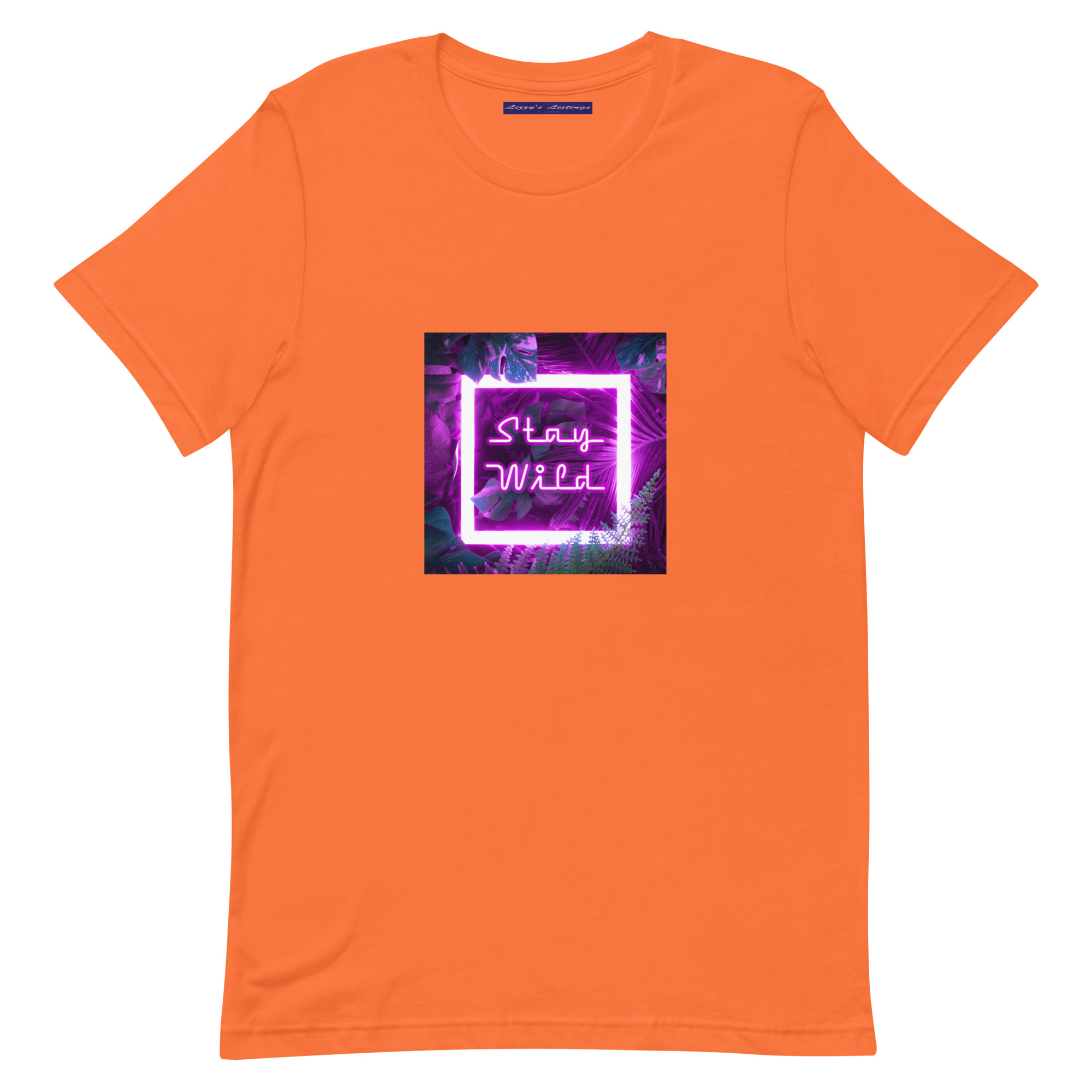 unisex-staple-t-shirt-orange-front-69fea2ab9c310.jpg Stay Wild Tee