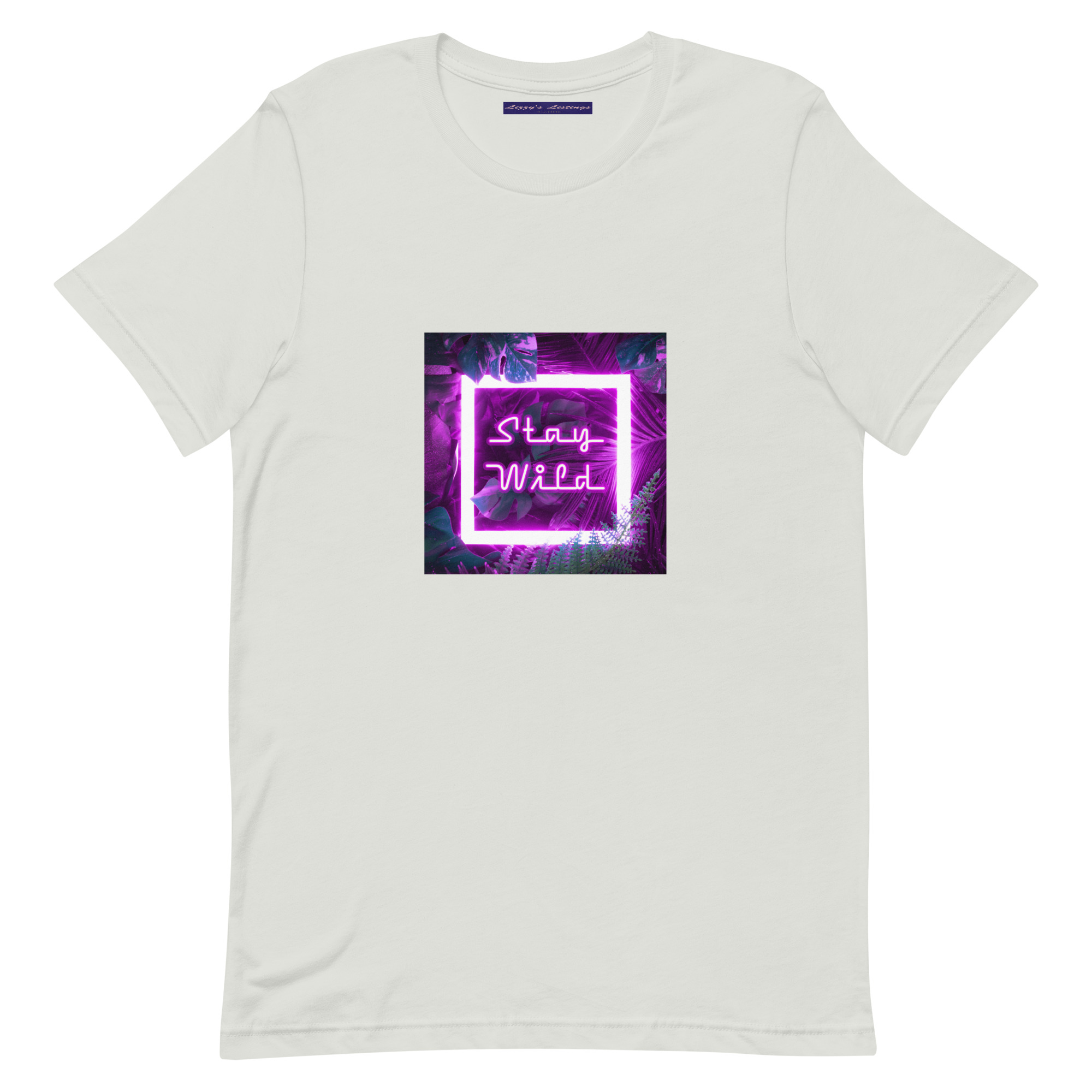 unisex-staple-t-shirt-silver-front-69fea2aba41fd.jpg Stay Wild Tee