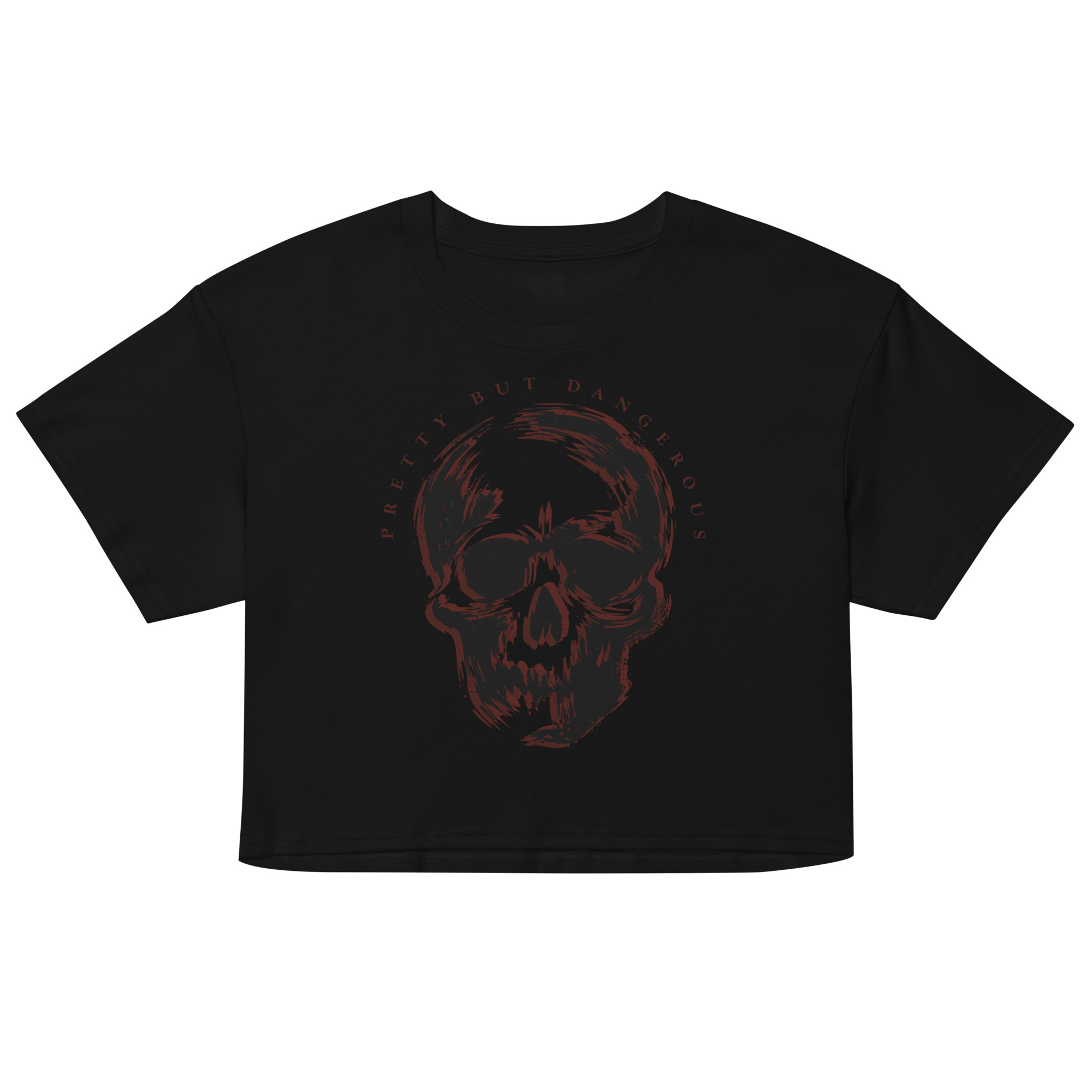 Pretty but Dangerous Women’s crop top