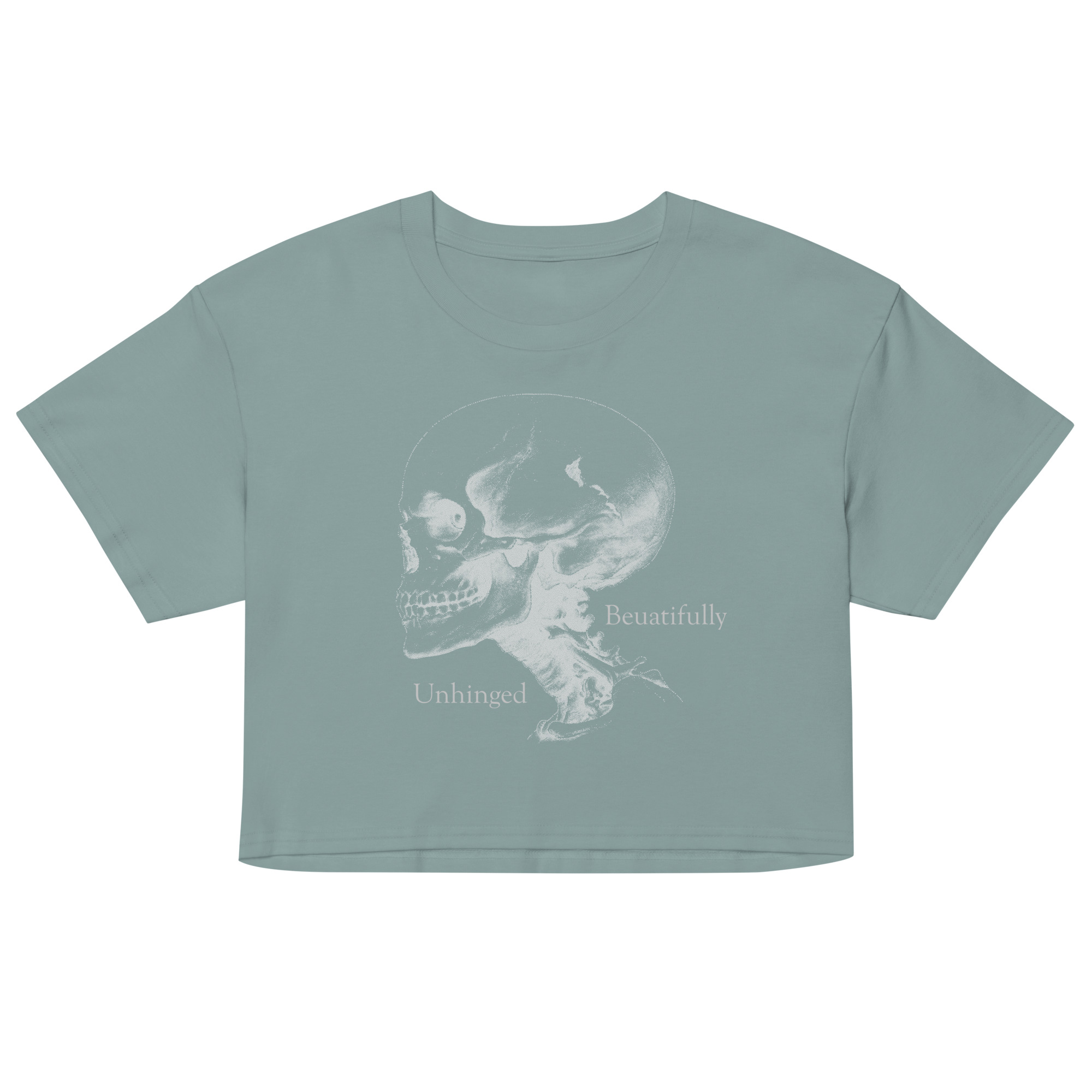 Beautifully Unhinged Women’s crop top