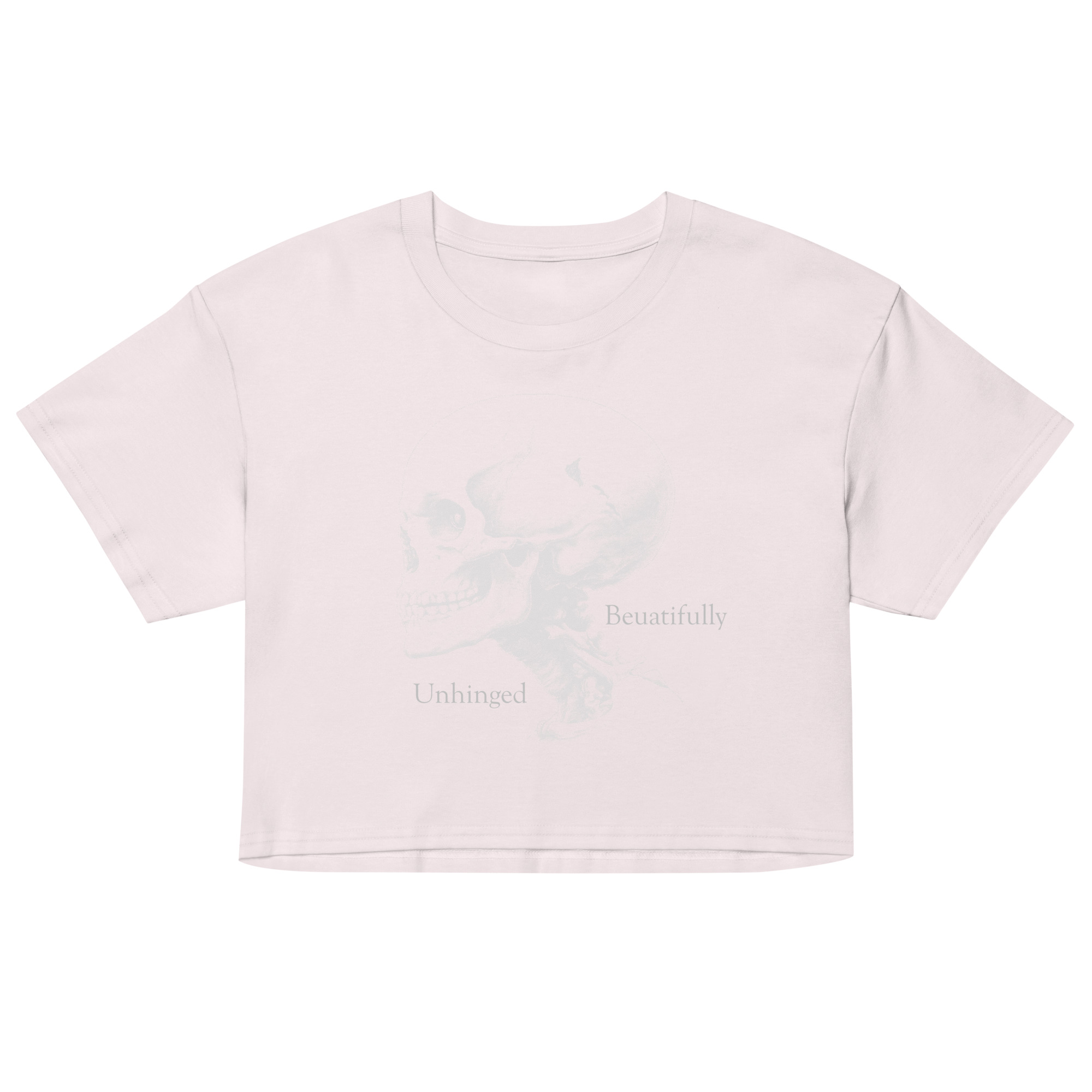 Beautifully Unhinged Women’s crop top