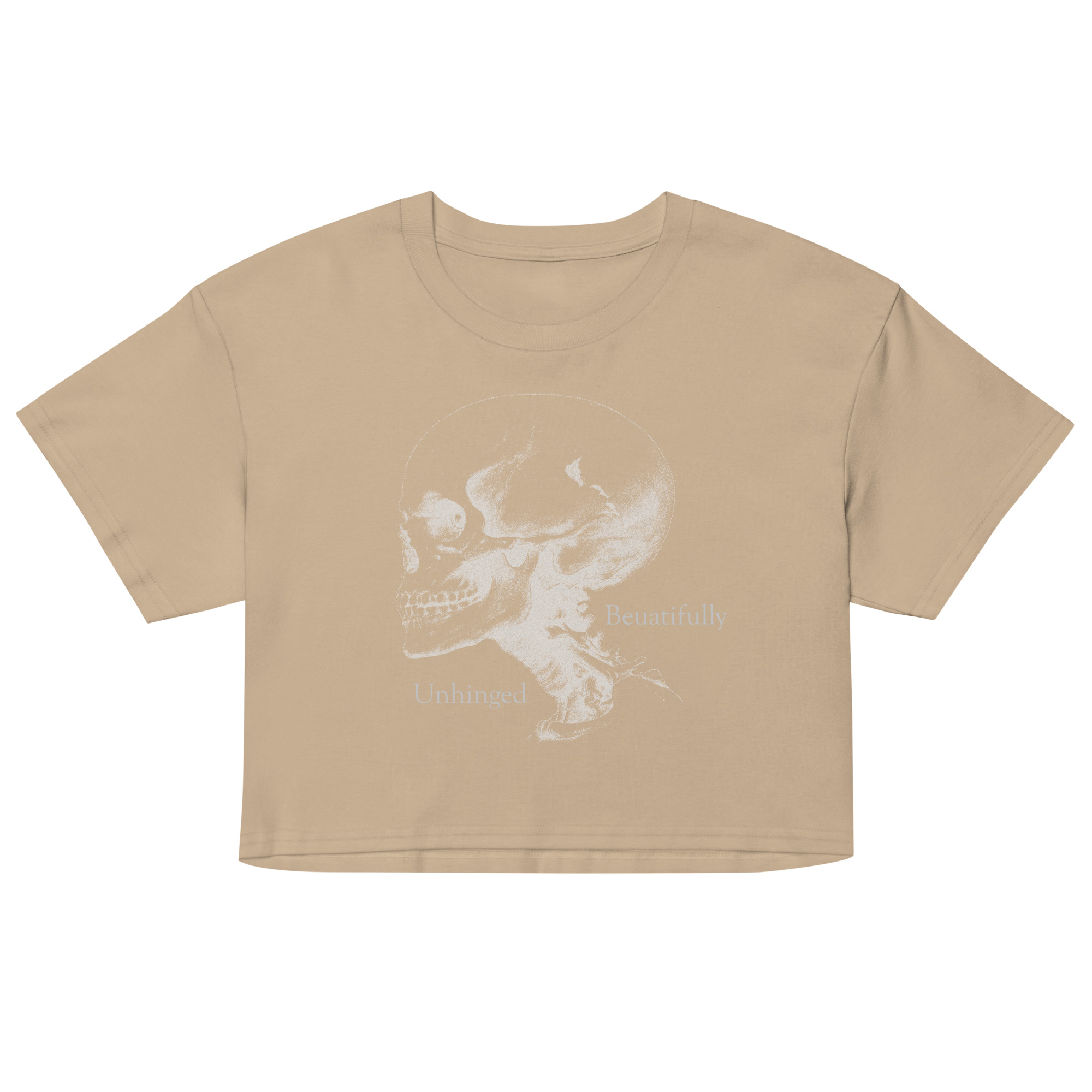 Beautifully Unhinged Women’s crop top
