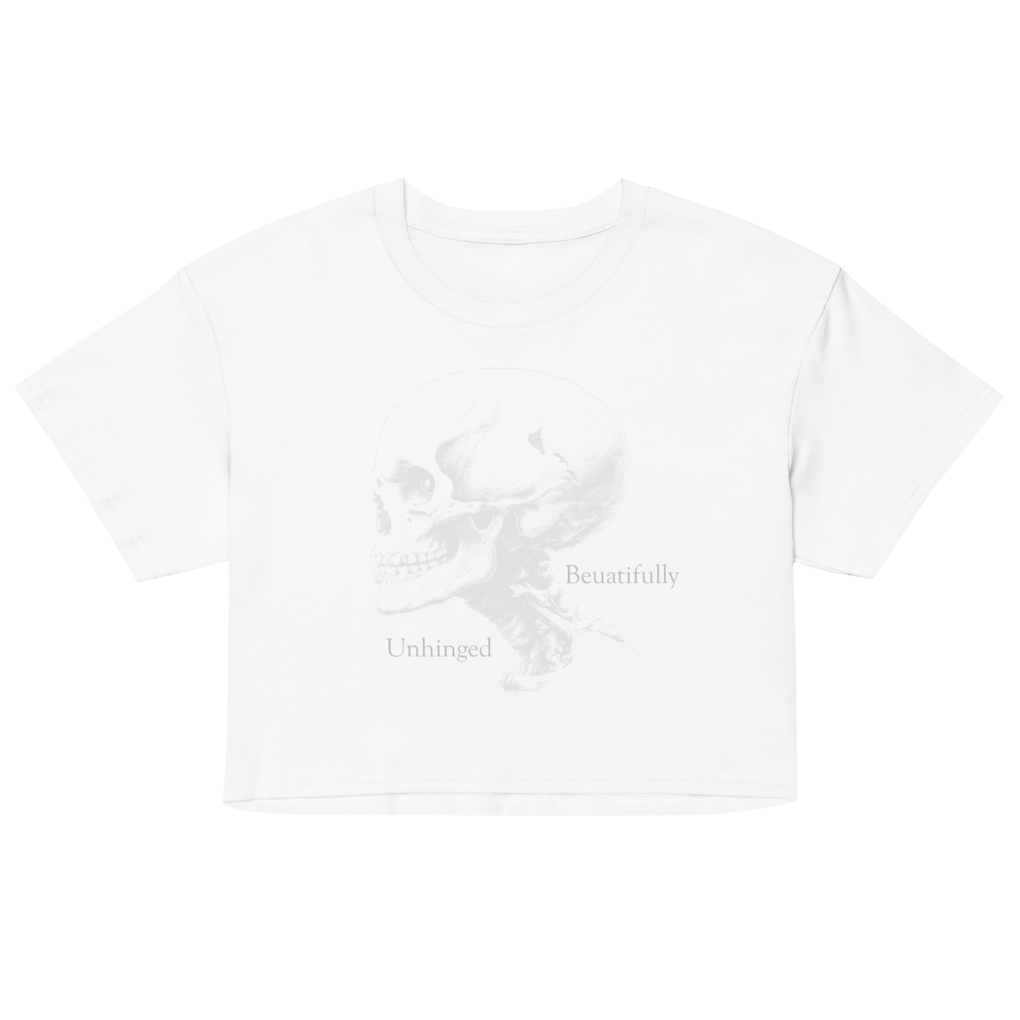 womens-crop-top-white-front-69fea2100ebae.jpg Beautifully Unhinged Women’s crop top