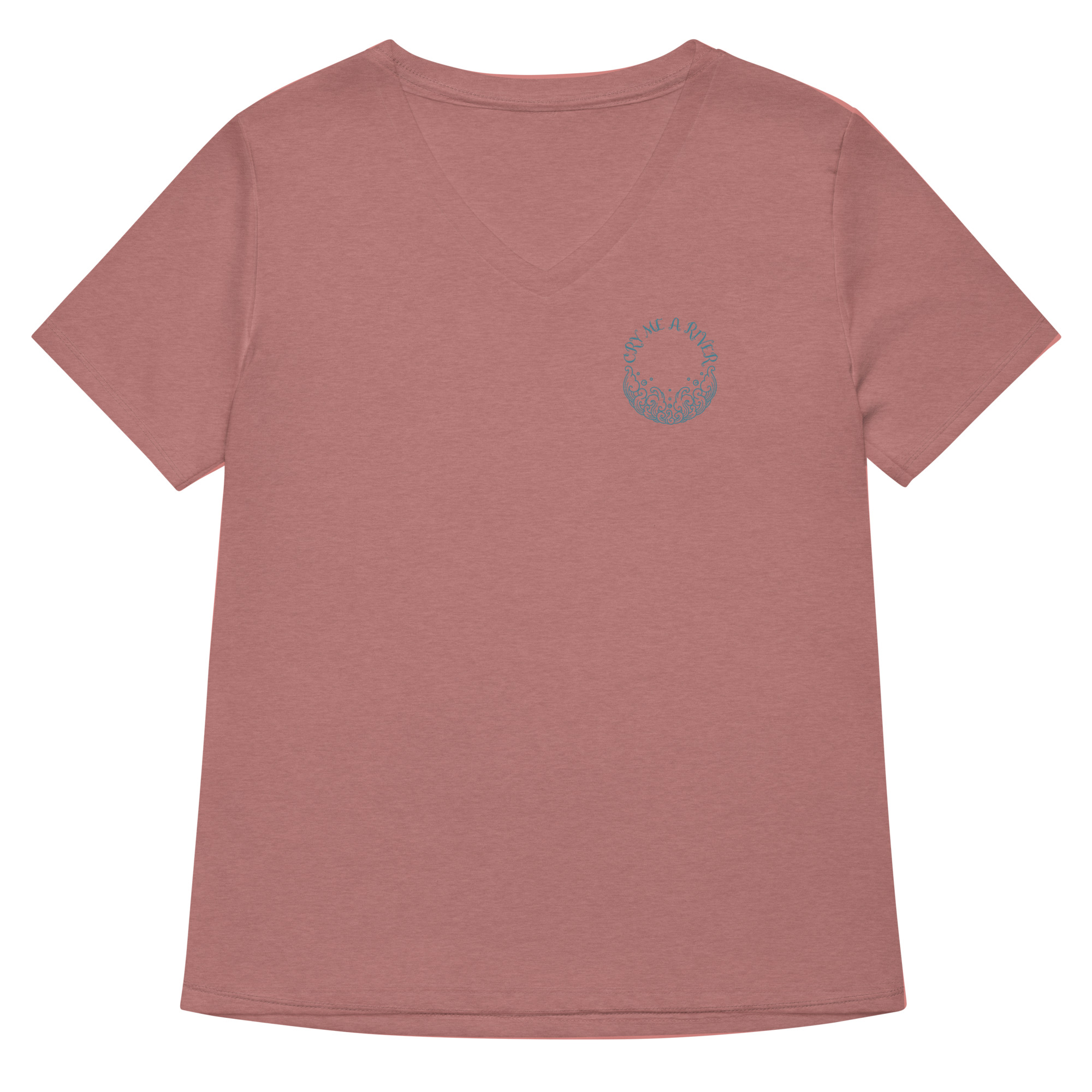 Cry Me a River Women’s relaxed v-neck t-shirt