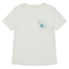 Moon n Stars Women’s relaxed v-neck t-shirt