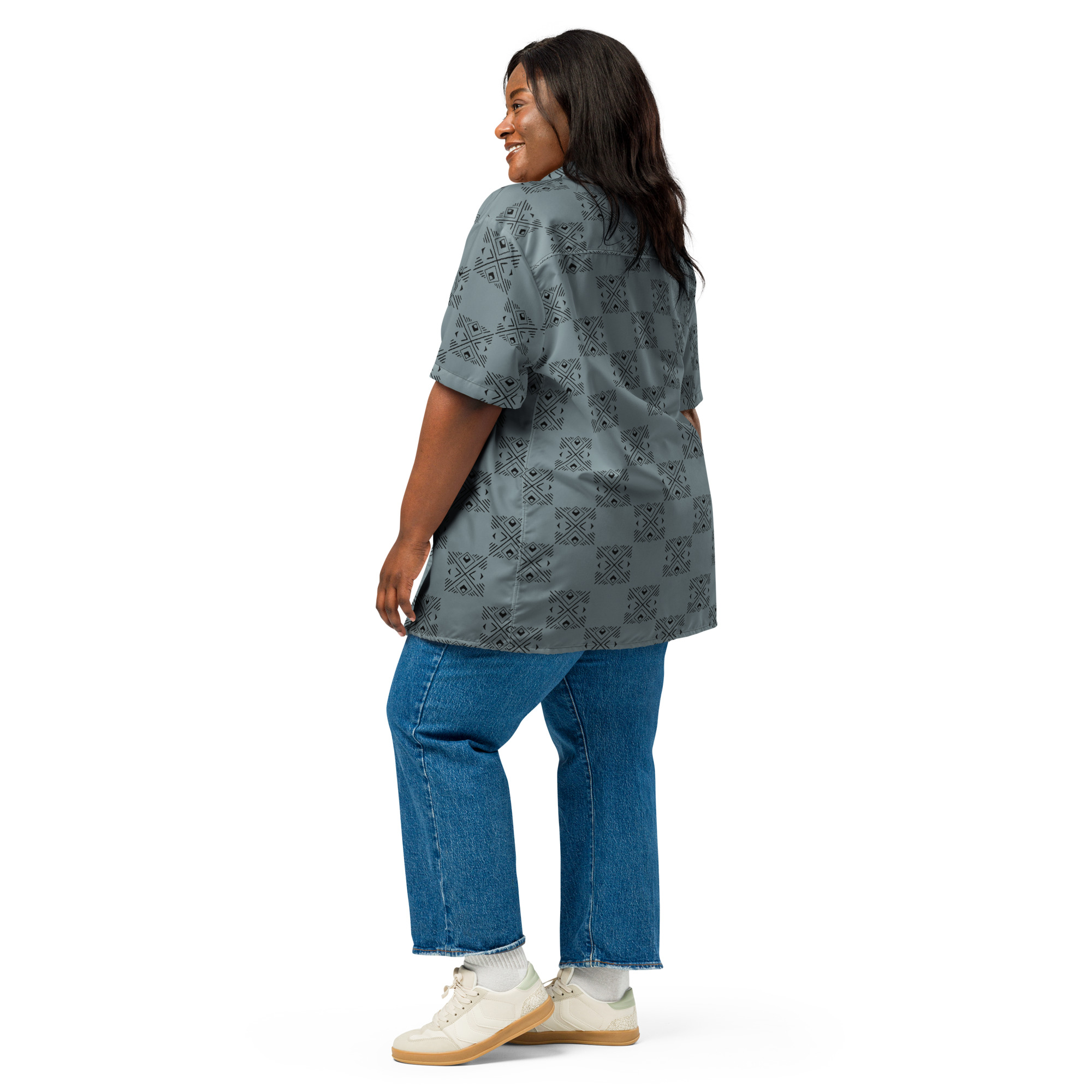 Checkered Unisex button shirt