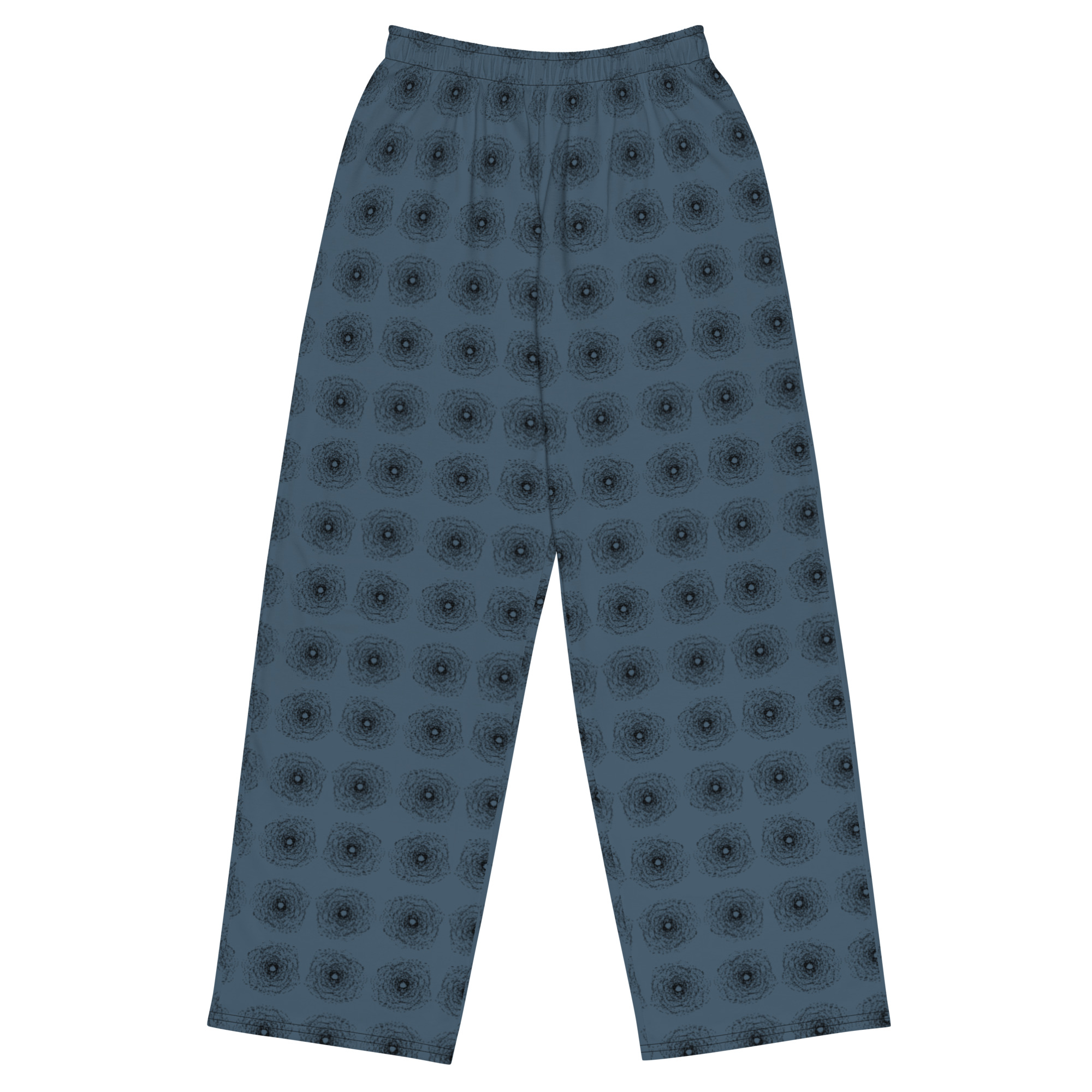 all-over-print-unisex-wide-leg-pants-white-front-6a7a3238de7d8.jpg Flower unisex wide-leg pants